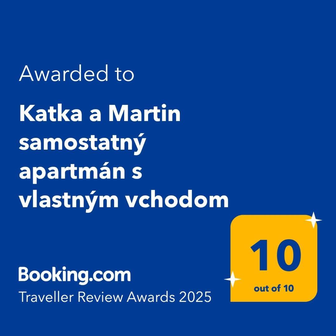 Katka A Martin Samostatny Apartman S Vlastnym Vchodom Liptovský Mikuláš Εξωτερικό φωτογραφία